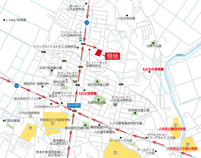 八代市古閑中町｜売地の写真2