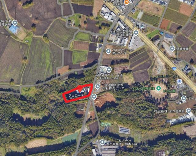 菊池郡大津町大字杉水の売地