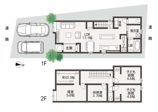 熊本市東区下江津3丁目｜新築一戸建の写真2