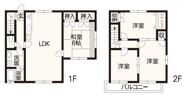 熊本市北区麻生田2丁目｜一棟売アパートの写真6
