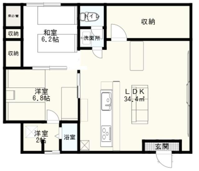 上益城郡御船町大字滝川｜一棟売アパートの写真12