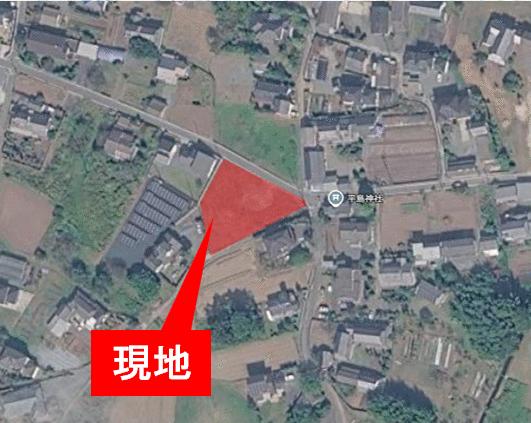熊本市北区植木町田底｜売地の写真1