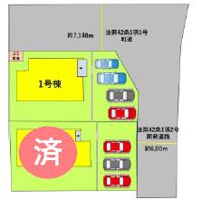 detached 熊本県上益城郡嘉島町大字上仲間 地図を見る