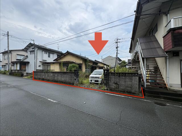山鹿市中の売地