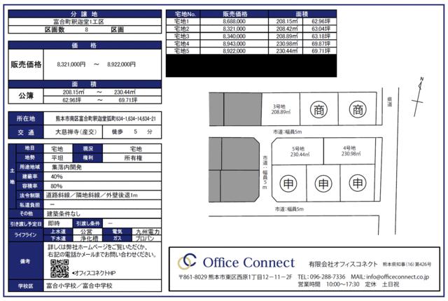 熊本県熊本市南区富合町釈迦堂 売地の物件詳細(5103681676) - 41