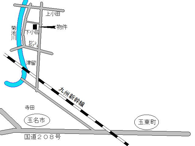 玉名市下小田｜売地の写真1