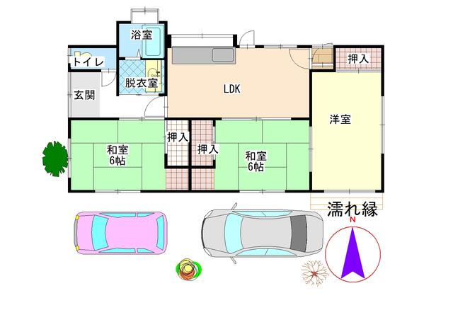 熊本市北区西梶尾町｜中古一戸建の写真2