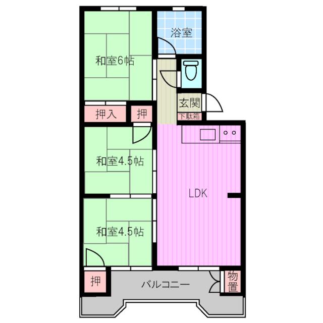 熊本市中央区神水1丁目｜中古マンションの写真2