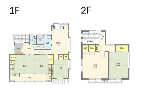 熊本市北区麻生田5丁目｜中古一戸建の写真2
