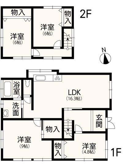 熊本市西区城山大塘2丁目｜中古一戸建の写真2