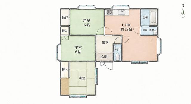 熊本市北区植木町大和の中古一戸建