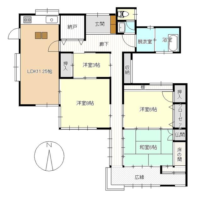 熊本市北区室園町｜中古一戸建の写真2