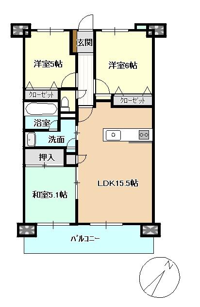 菊池郡菊陽町杉並台2丁目|中古マンションの写真2