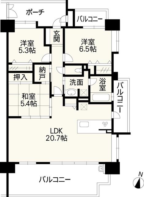 山鹿市中央通｜中古マンションの写真2