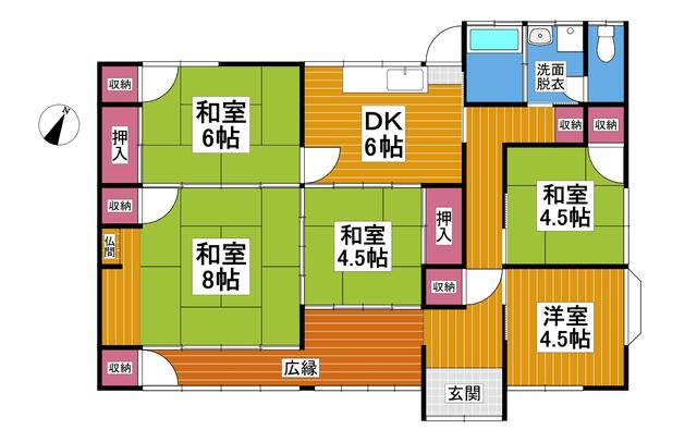 荒尾市万田｜中古一戸建の写真2