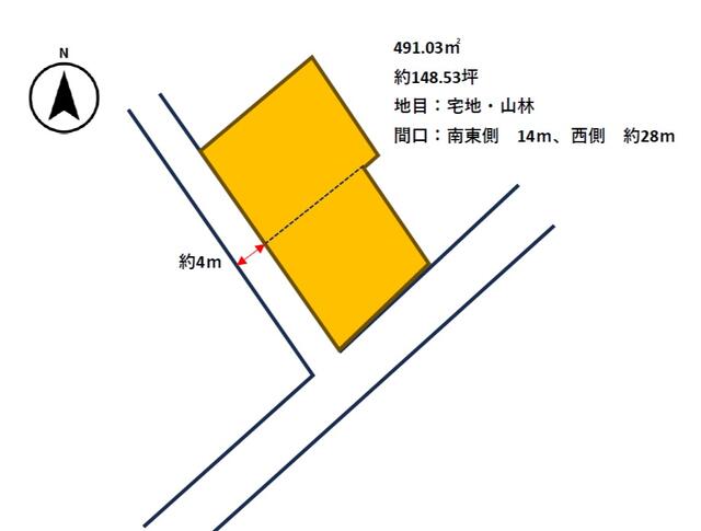 荒尾市万田｜売地の写真2