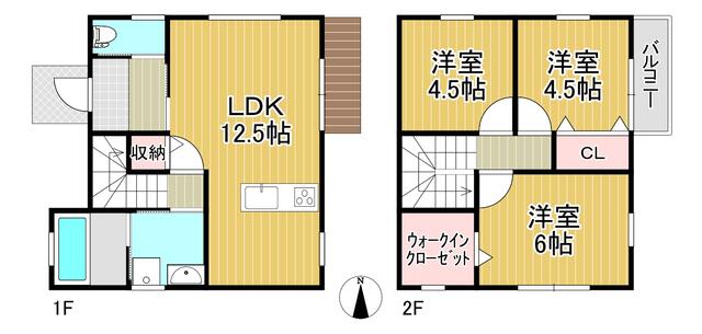 荒尾市大正町2丁目｜一棟売アパートの写真2