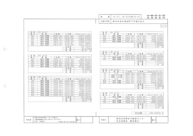 熊本市南区城南町下宮地｜売地の写真8
