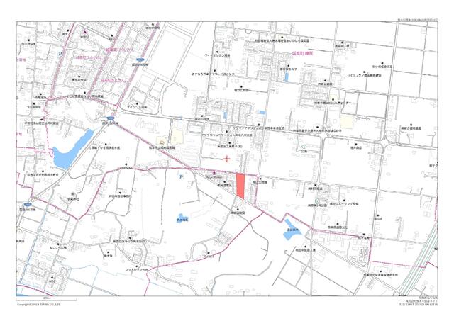 熊本市南区城南町下宮地の売地