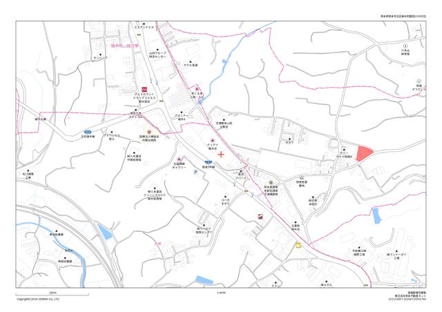 熊本市北区明徳町の売地