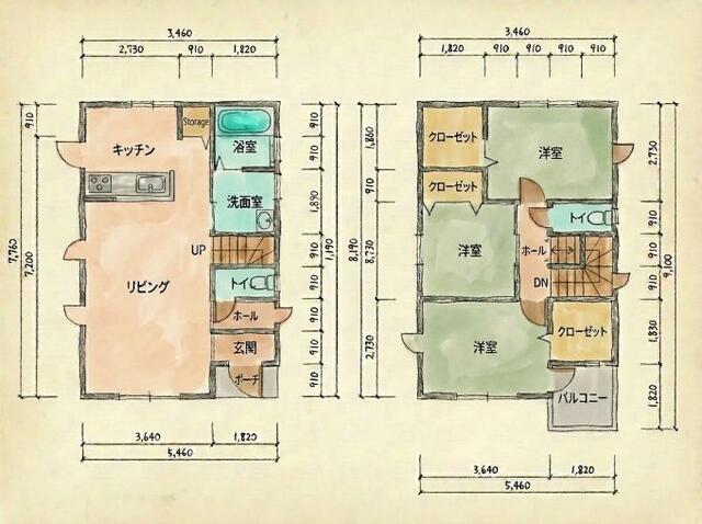 菊池市泗水町吉富｜新築一戸建の写真2