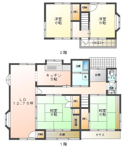 detached 熊本県玉名市岱明町西照寺 地図を見る