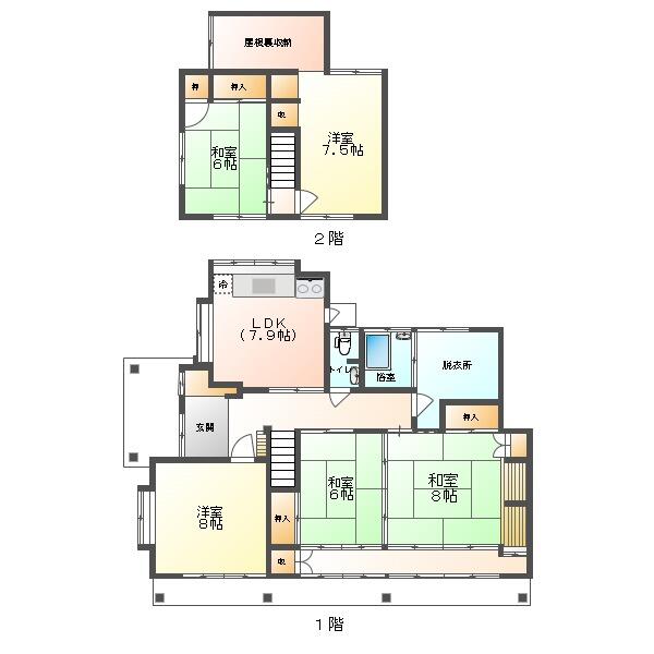 荒尾市荒尾｜中古一戸建の写真2