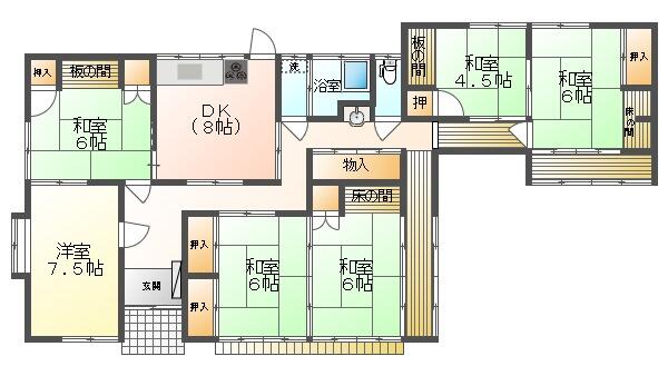 玉名郡長洲町大字長洲｜中古一戸建の写真2