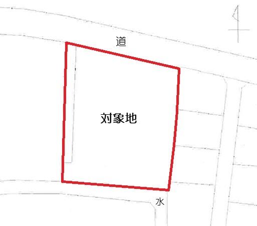 菊池市旭志川辺の売地