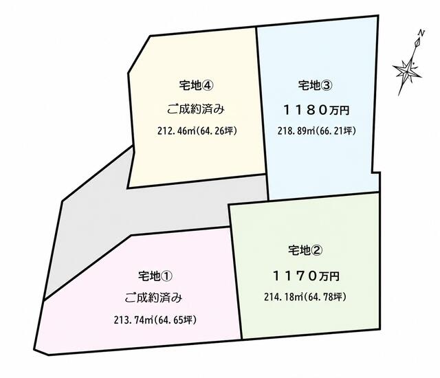 熊本市東区小山6丁目の売地