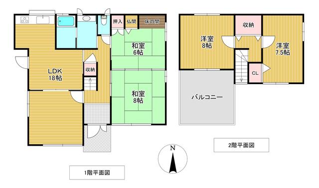山鹿市鹿央町合里｜中古一戸建の写真2