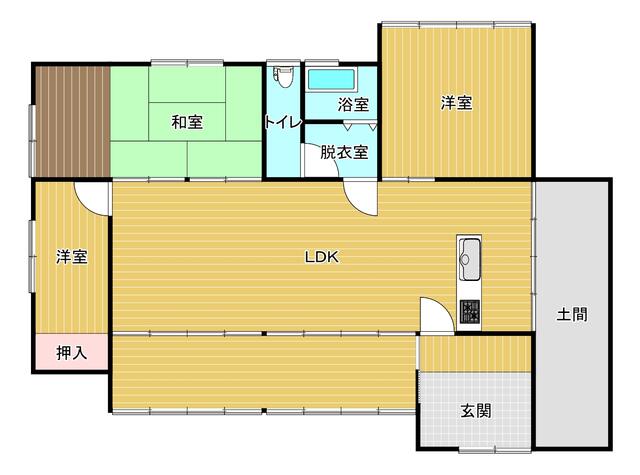 detached 熊本県球磨郡球磨村大字三ケ浦丙 地図を見る