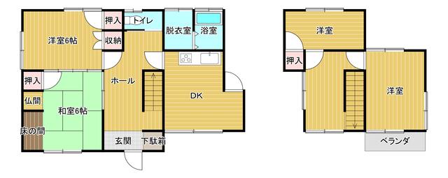 detached 熊本県人吉市下原田町字荒毛 地図を見る