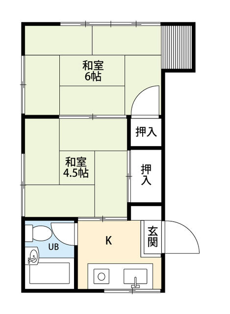熊本市中央区水前寺6丁目の一棟売アパート