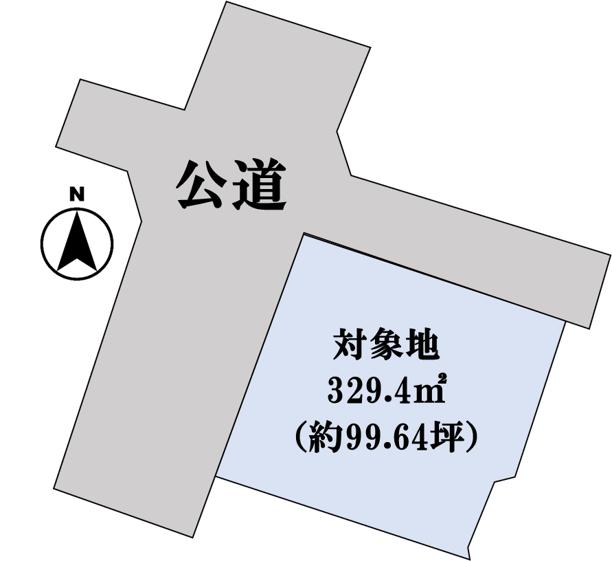 熊本市東区西原2丁目｜售地的照片1