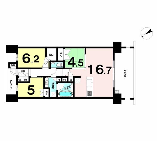 熊本市中央区大江本町｜中古マンションの写真1