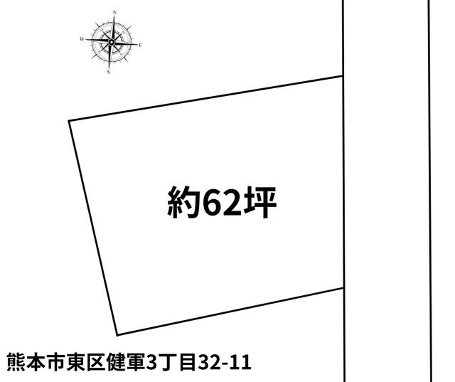 熊本市東区健軍3丁目｜売地の写真2