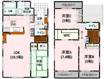 熊本市北区清水新地6丁目の新築一戸建