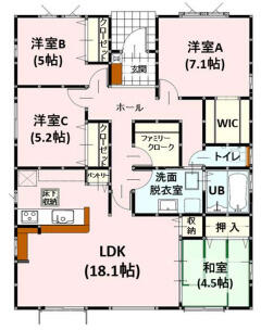 熊本市北区清水新地6丁目｜新築一戸建の写真3