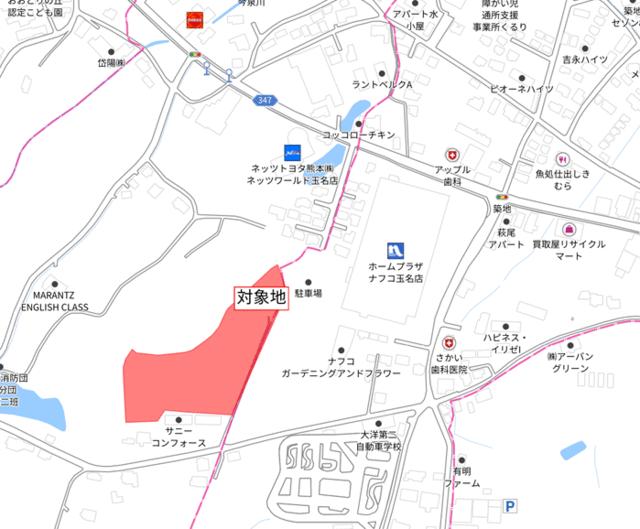 玉名市岱明町庄山｜売地の写真2