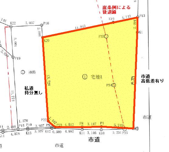 熊本市西区島崎4丁目｜売地の写真2