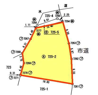 荒尾市川登｜売地の写真2