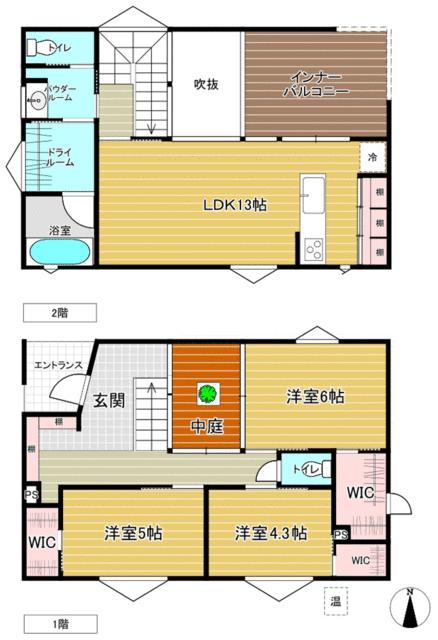detached 熊本県上益城郡益城町大字惣領 地図を見る