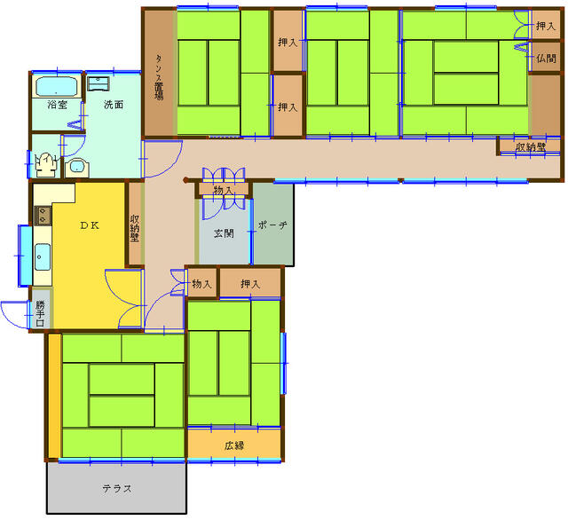 玉名郡和水町原口｜中古一戸建の写真2