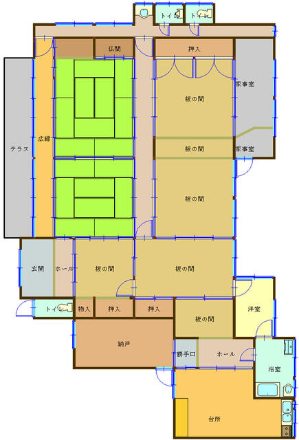 detached 熊本県玉名郡南関町大字関東 地図を見る