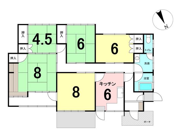 house for sale in 臼杵市, Oita | ¥14,000,000 | 5DK | Akiyama house finder