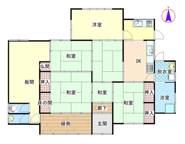 大分県国東市の一戸建て | 350万円 | 6SK | 3234.15m² | Akiyama house finder