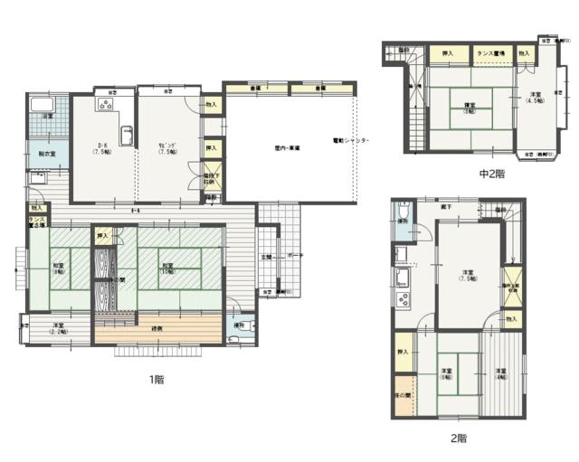 大分県大分市の一戸建て | 2580万円 | 7SLDK | 244.53m² | Akiyama house finder