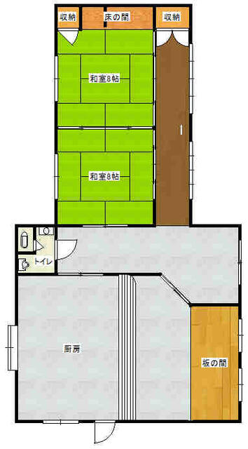 detached 大分県佐伯市宇目大字重岡 地図を見る