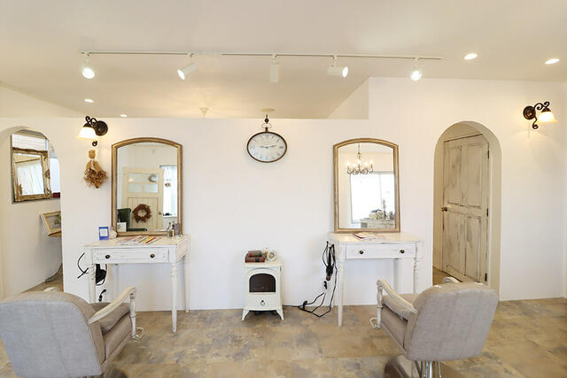 【サロンスペース】現在は美容室として使用しているカットスペー